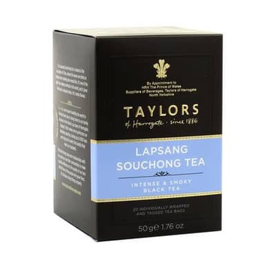 Taylors of Harrogate Thé lapsang souchong, 20 sachets
