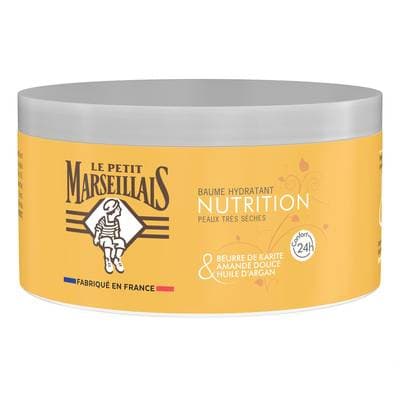 Le Petit Marseillais Baume Nutrition Karité, Amande Douce & Argan, 300ml
