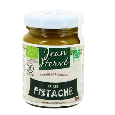 Jean Hervé Purée de pistache bio, sans gluten, 100g