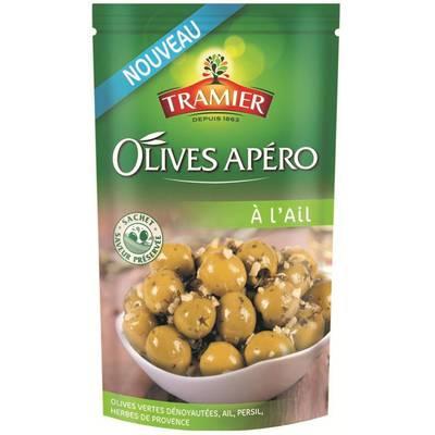 Tramier - Olives apéro à l'ail