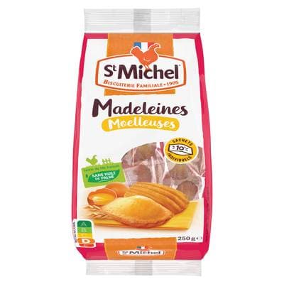 St Michel Madeleines moelleuses, 250g