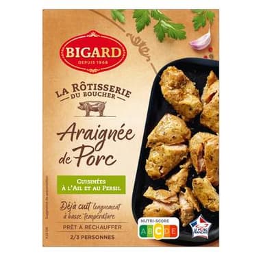 Bigard Arraignée de Porc à l'Ail et au Persil, 400g