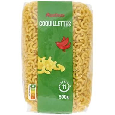 Auchan Pâtes Coquillettes, 500g