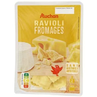 Auchan Ravioli aux Fromages, 300g