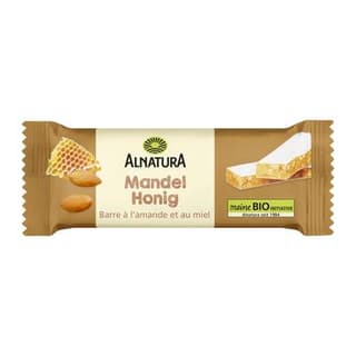 Alnatura Barre à l'amande et miel bio, 40g