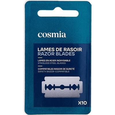 COSMIA MEN Recharge lames de rasoir, 10 lames