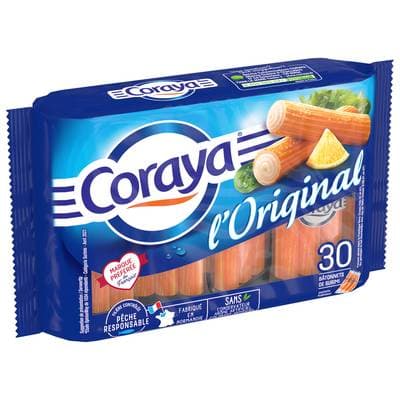 Coraya Surimi, L'original, 30 bâtonnets - 450g