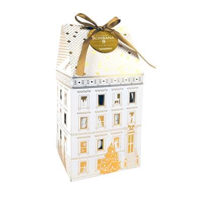 Chocolaterie Monbana Maison croustilles assortiement enrobée chocolat, 180g