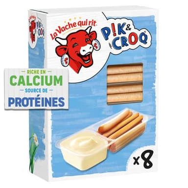 La vache qui rit Fromage fondu et gressins natures, 280g