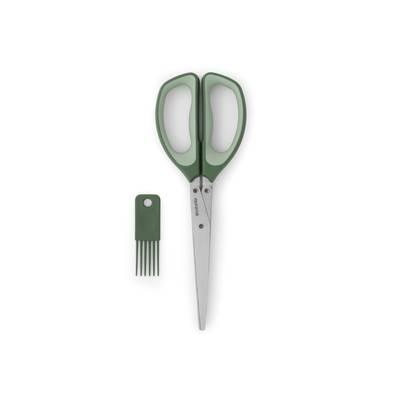 Brabantia - Ciseaux à herbes avec outil de nettoyage