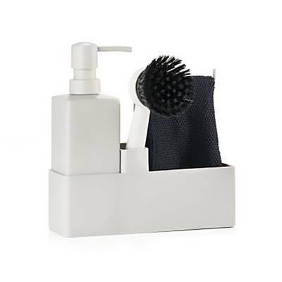 Zone Denmark - Ensemble de Vaisselle avec torchon Gris 