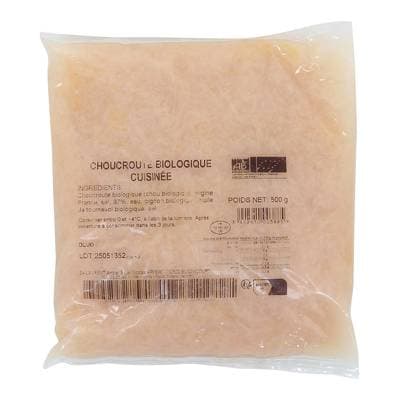 Choucroute Cuisinée Bio, 500g