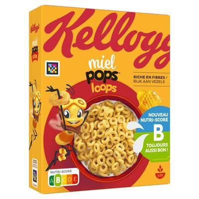Miel Pop's Céréales Miel Pops Loops, 330g