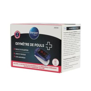 Steripan Oxymètre de pouls, 1 pièce
