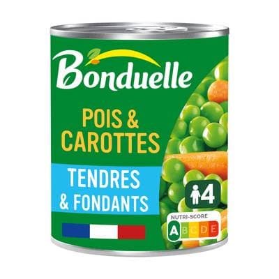 Bonduelle Petits Pois Carottes, 530g