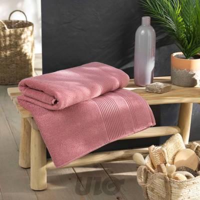 3574388015385 - Douceur D Interieur - Drap de bain épongue unie rose