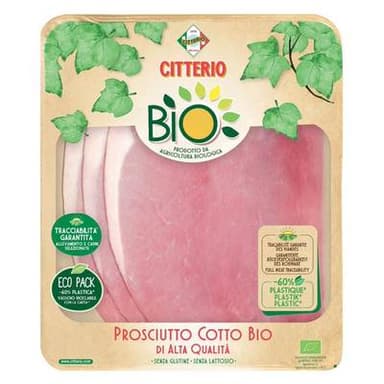 Citterio Jambon Cuit Bio, 100g
