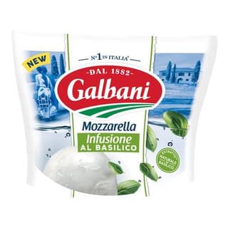 Galbani Mozzarella infusée au basilic, 125g