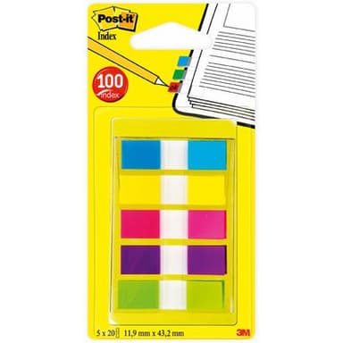 Post-it Set 100 mini index 5 couleurs
