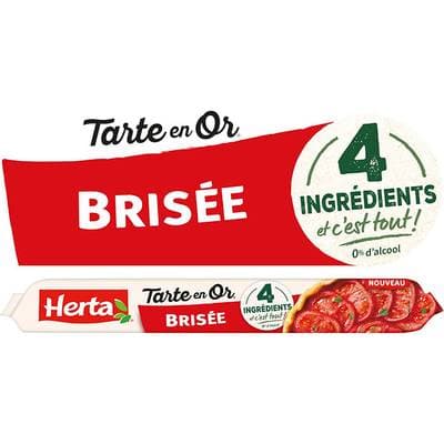 Herta Pâte brisée Tarte en Or, 230g