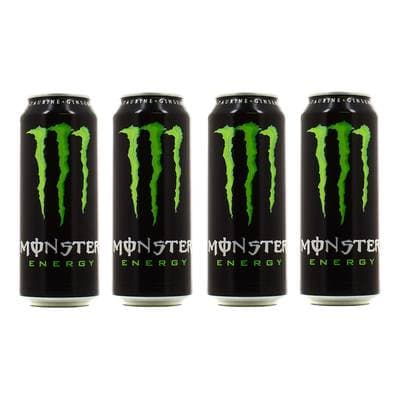 Monster Energy drink, 4x50cl