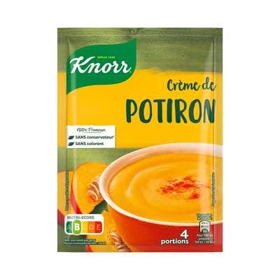 Knorr Soupe Crème de potiron déshydratée, 100g
