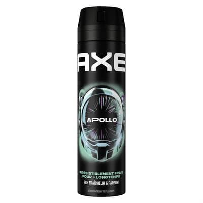 Axe Déodorant spray Homme Fraîcheur 48h Apollo, 200ml