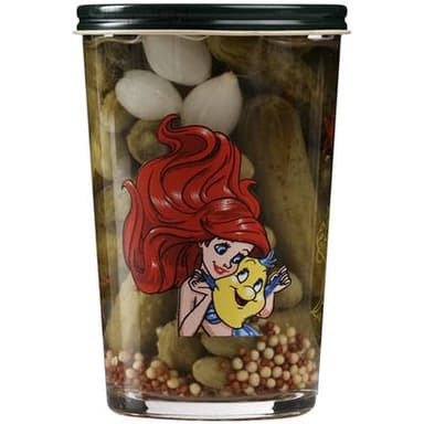 Auchan Cornichons extra fins bocal La Petite Sirène, 100g