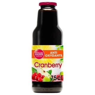Gayelord Hauser Jus cranberry sans sucres ajoutés, 75cl