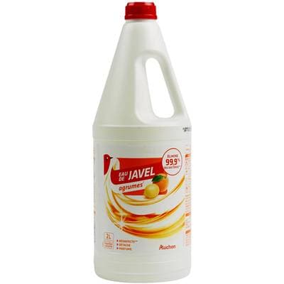 Auchan Eau de javel aux agrumes, 2L