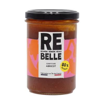 Confiture Re-Belle Confiture Abricot, 230g