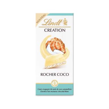 Lindt Rocher Coco Blanc, 145g