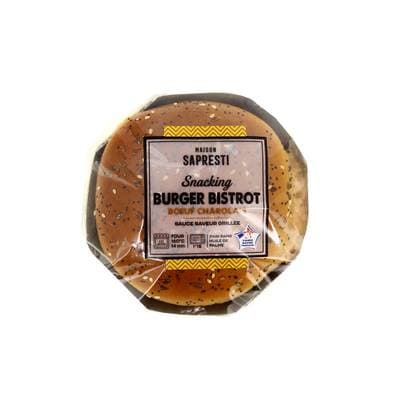 Sapresti Burger Bistro Boeuf Charolais, 195g