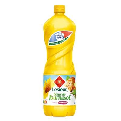Lesieur Huile de Tournesol Coeur de Tournesol, 1L