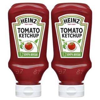 Heinz Tomato Ketchup en Flacon Souple Squeeze Top Down, Lot de 2x250g