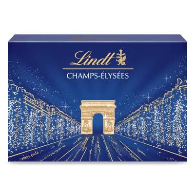 Lindt Boîte d'assortiments chocolat Champs Elysées, 182g