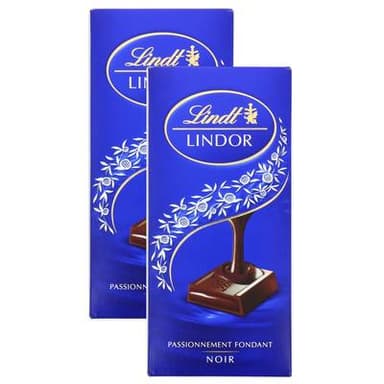 Lindt Lindor Noir, Lot de 2x150g