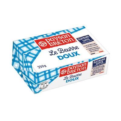 3412290027686 - Paysan Breton - Beurre doux plaquette