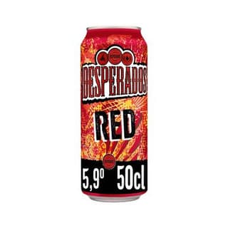 Desperados Red Bière aromatisée téquila, guarana, cachaca 5.9°, 50cl