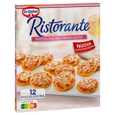 Ristorante - Piccolissima Minis pizzas jambon, 288g