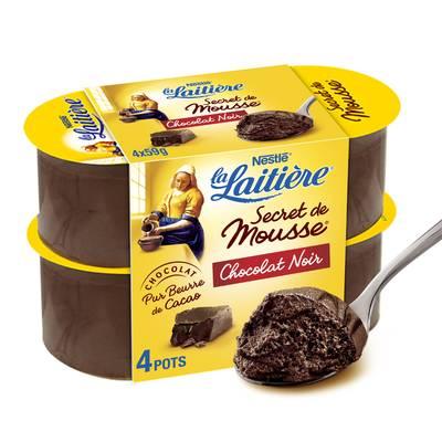 La laitière - Secret de mousse choco noir