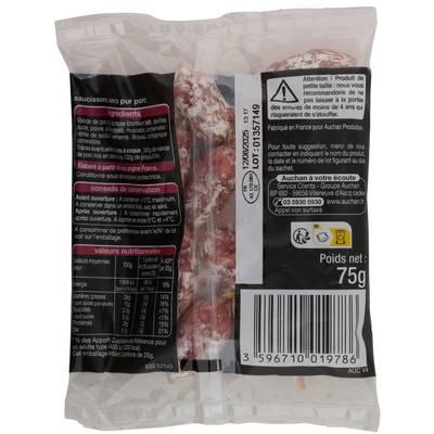 3596710019786 - Auchan - P'tits Saucissons Secs
