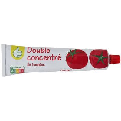 Pouce Double concentré de tomate en tube, 150g