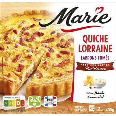 Marie Quiche Lorraine Pur Beurre, 400g