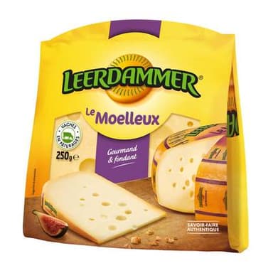 Leerdammer Fromage moelleux portion, 250g