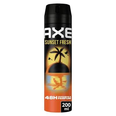 Axe Déodorant spray Homme Fraîcheur 48h Sunset Fresh, 200ml