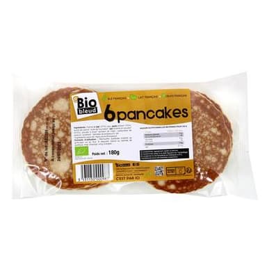 Biobleud Pancakes Bio, 4 pancakes - 180g
