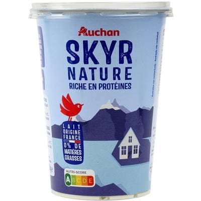 Auchan Skyr nature 0%mg, 450g