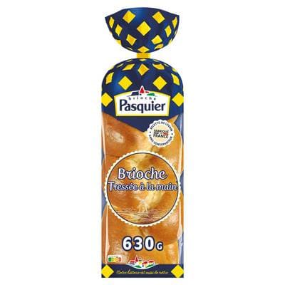 Pasquier Brioche Tressée au Levain, 630g