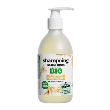 Super Flacon Shampoing ultra doux BIO au lait d'avoine, 500ml